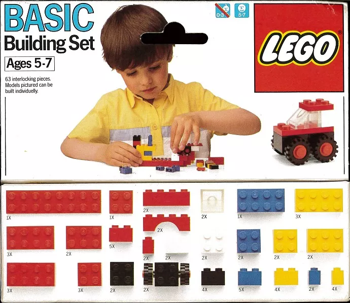 Set LEGO Basic 508 Basic Building Set, 5+