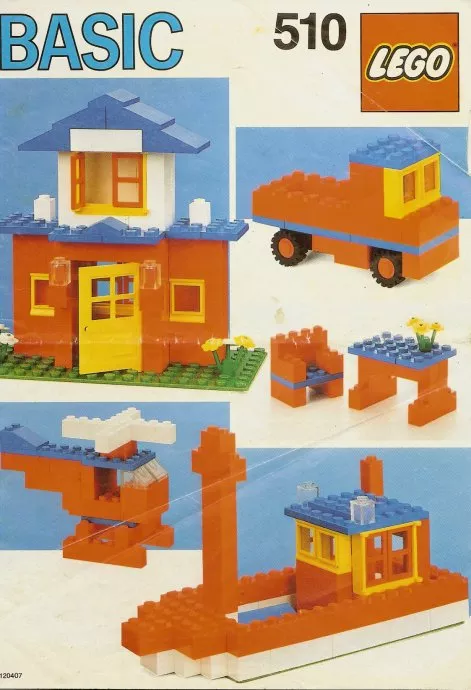 Set LEGO Basic 510 Basic Building Set, 5+
