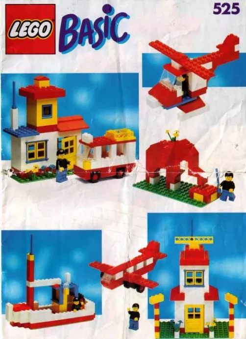 Set LEGO Basic 525 Basic Building Set, 5+
