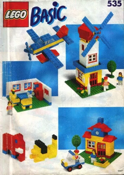 Set LEGO Basic 535 Basic Building Set, 5+
