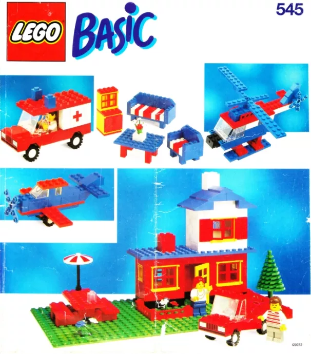 Set LEGO Basic 545 Basic Building Set, 5+