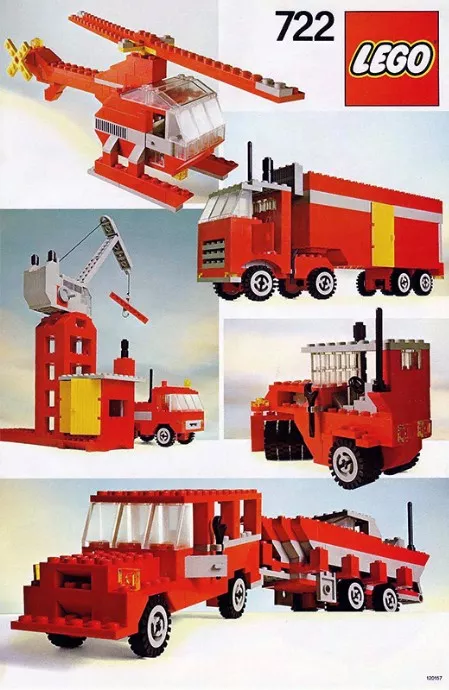 Set LEGO Basic 722 Universal Building Set, 7+