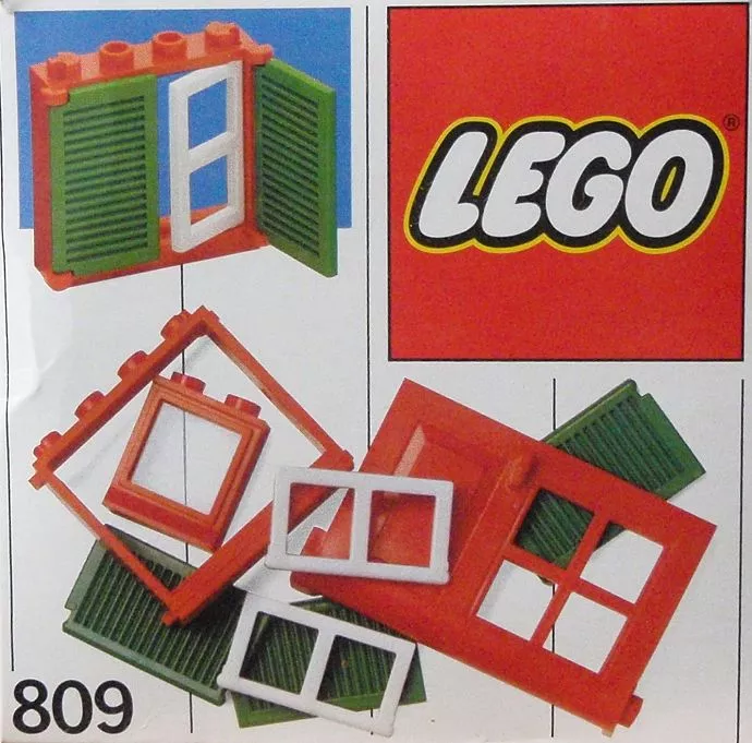 Set LEGO Basic 809 Doors and Windows