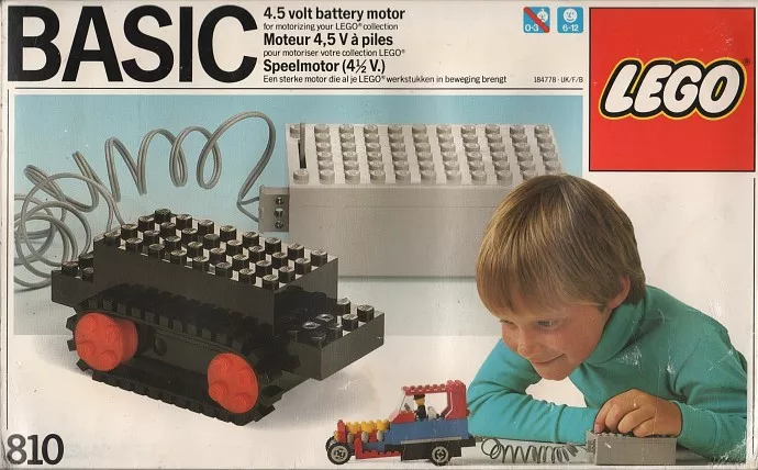 Set LEGO Basic 810 Basic Motor Set
