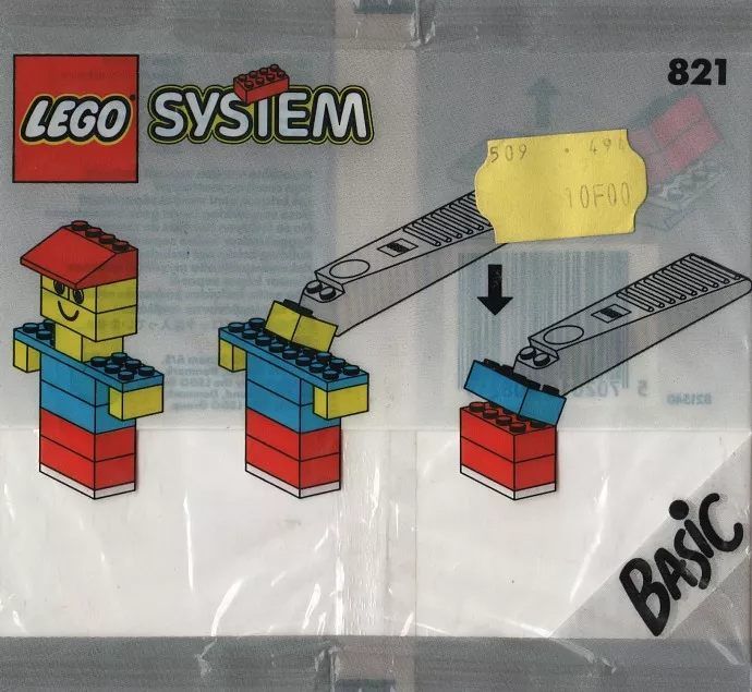 Set LEGO Basic 821 Brick Separator, Grey