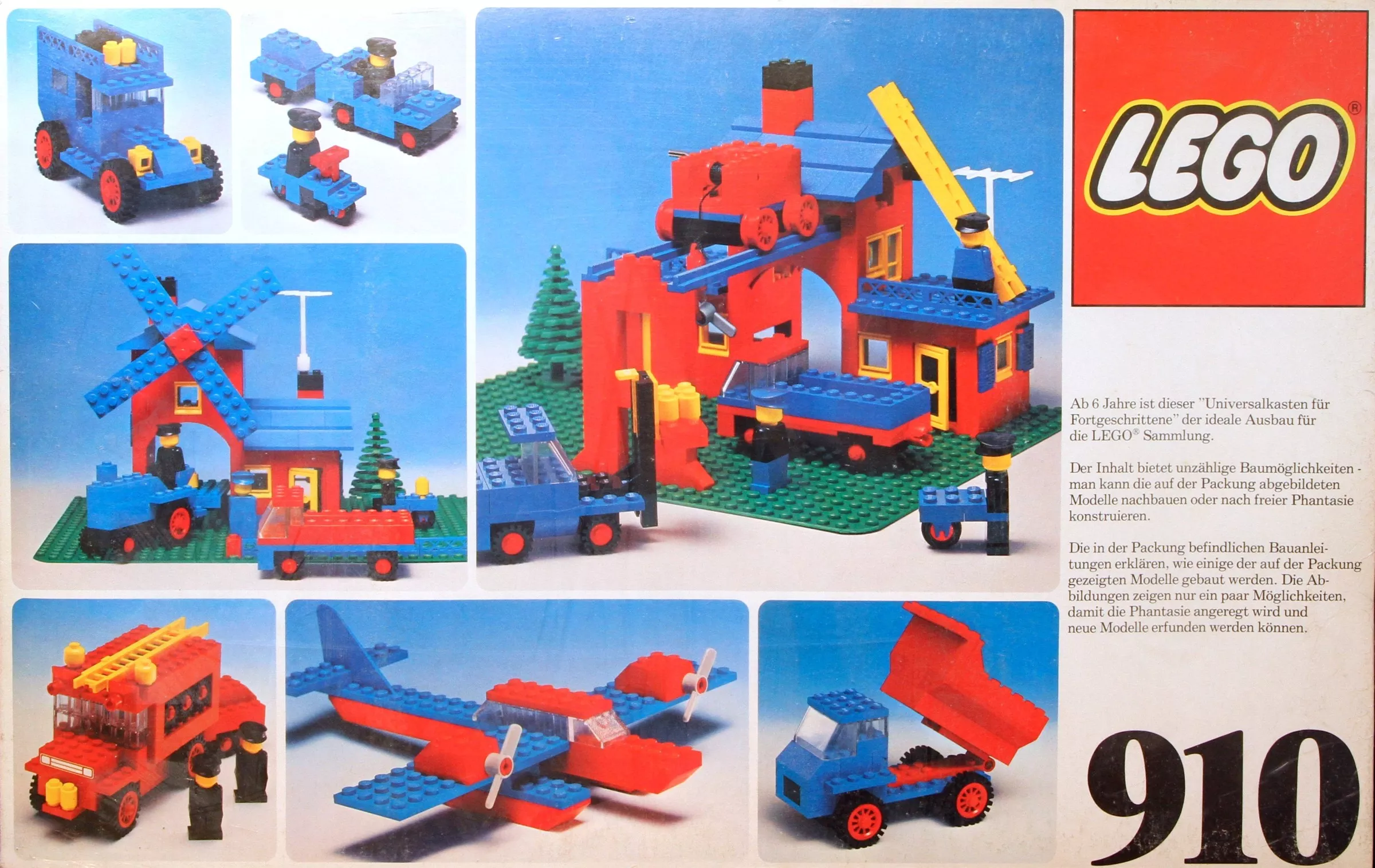 Set LEGO Basic 910 Advanced Basic Set, 6+