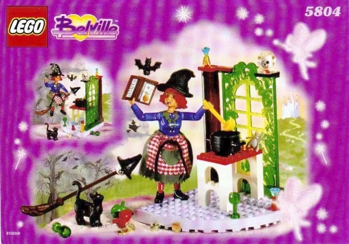 Set LEGO Belville 5804 Witch's Cottage