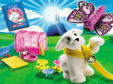 Set LEGO Belville 5831 Adventurous Puppies