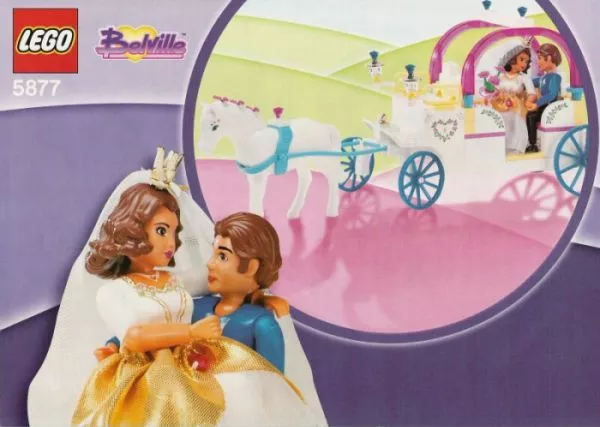 Set LEGO Belville 5877 The Royal Wedding Coach