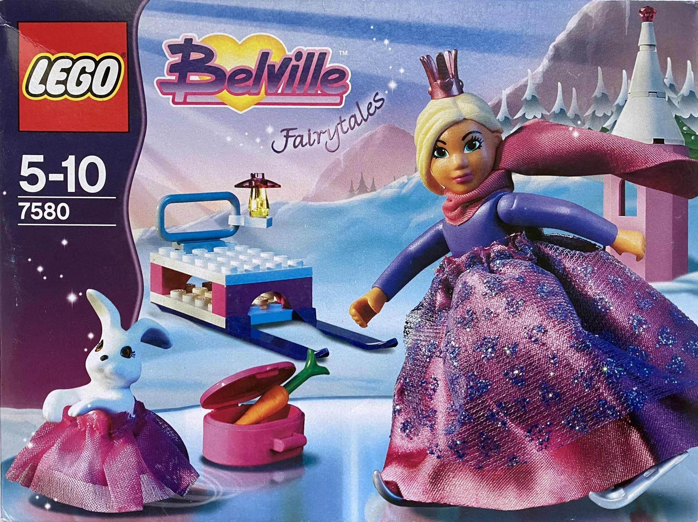 Set LEGO Belville 7580 The Skating Princess