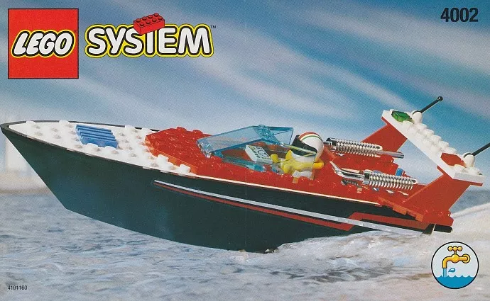 Set LEGO Boats 4002 Riptide Racer
