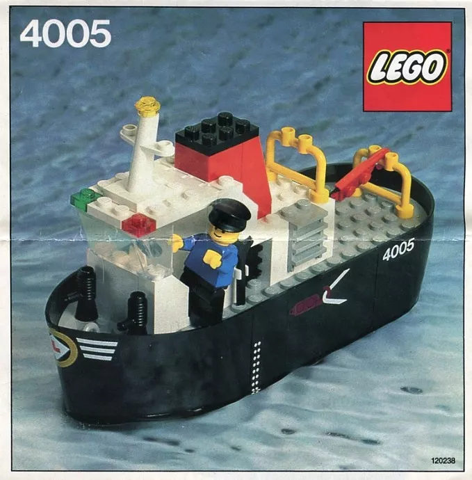 Set LEGO Boats 4005 Tug Boat