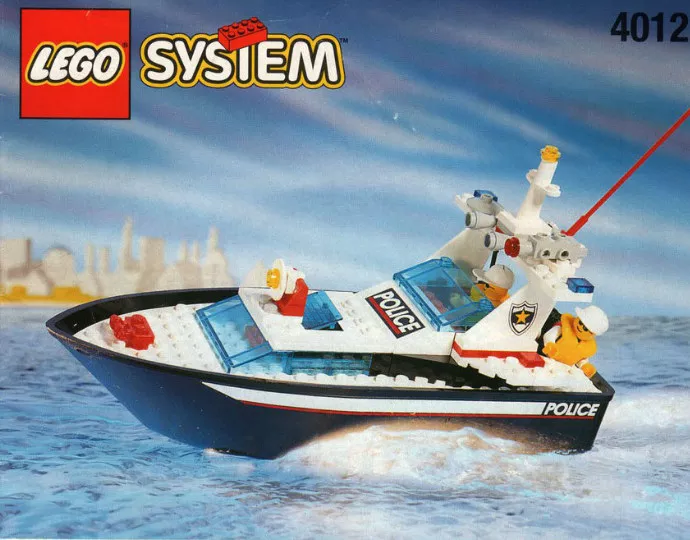Set LEGO Boats 4012 Wave Cops