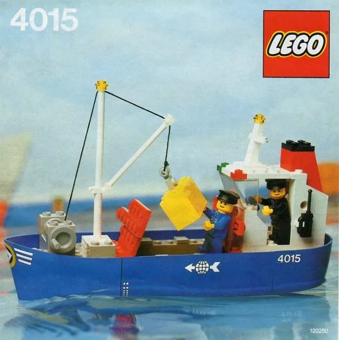 Set LEGO Boats 4015 Freighter