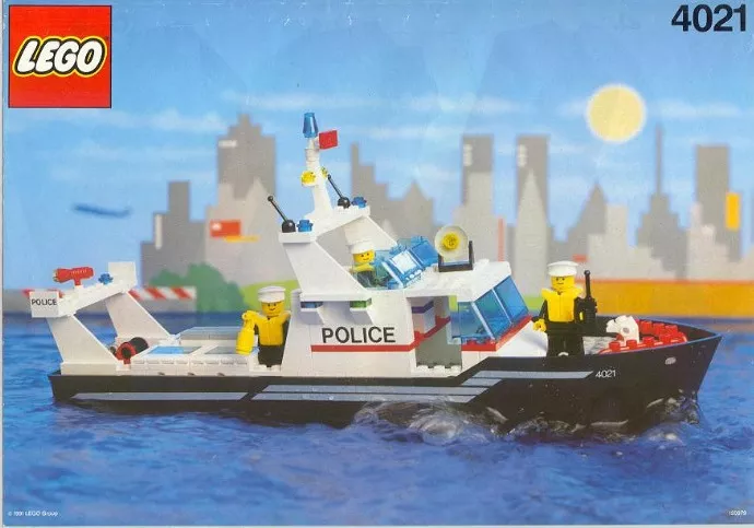 Set LEGO Boats 4021 Police Patrol