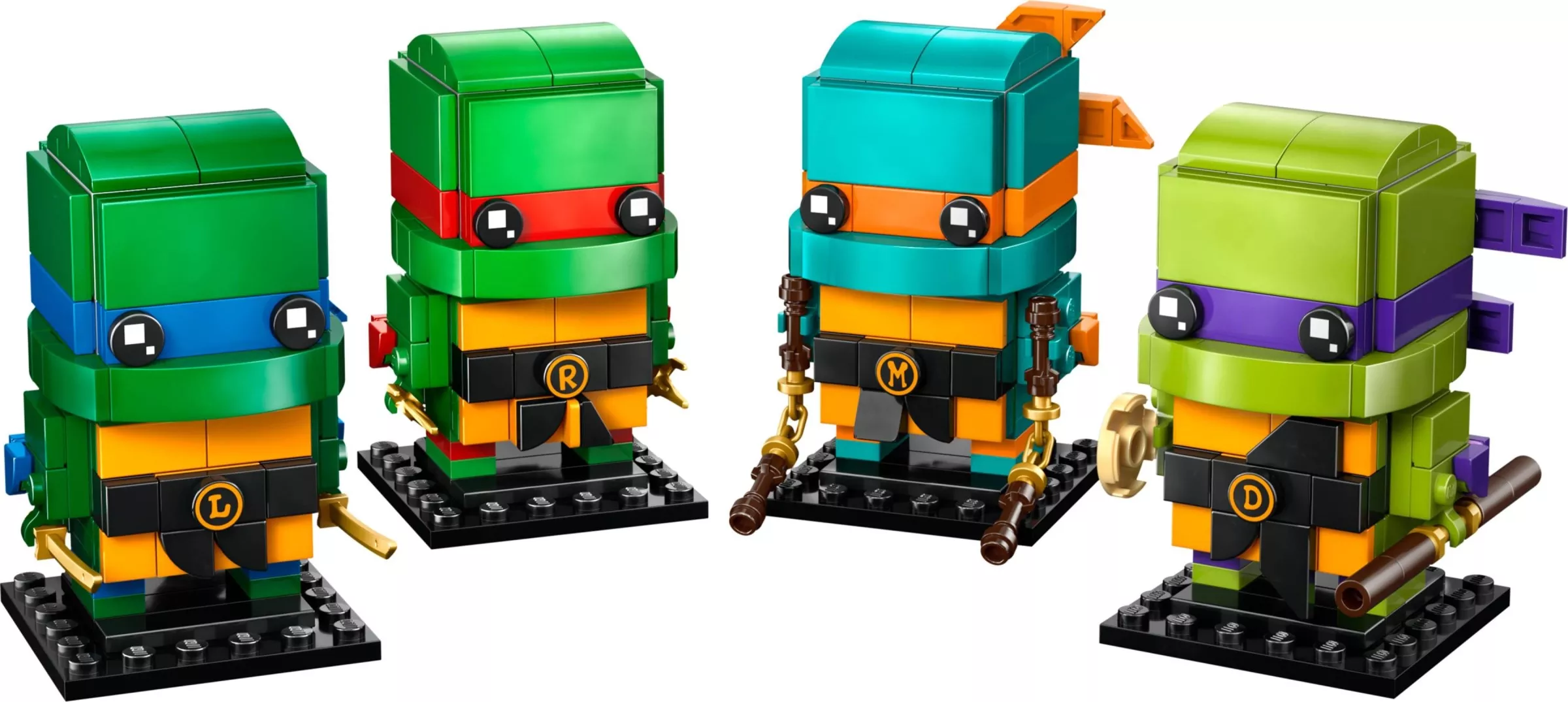 Set LEGO BrickHeadz 40878 Teenage Mutant Ninja Turtles Figures