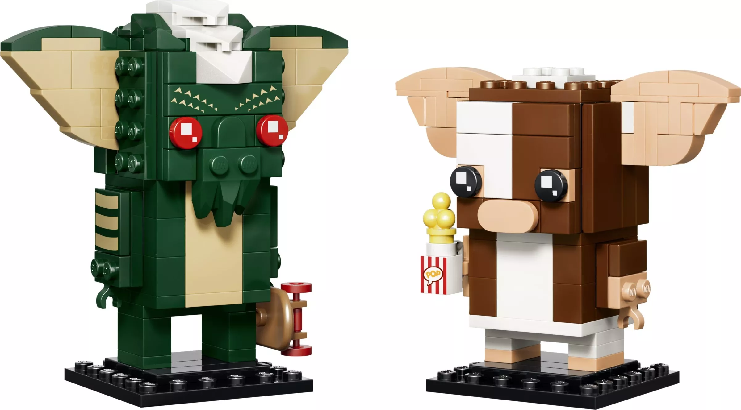 Set LEGO BrickHeadz 40919 Figurines des Gremlins Gizmo et Stripe
