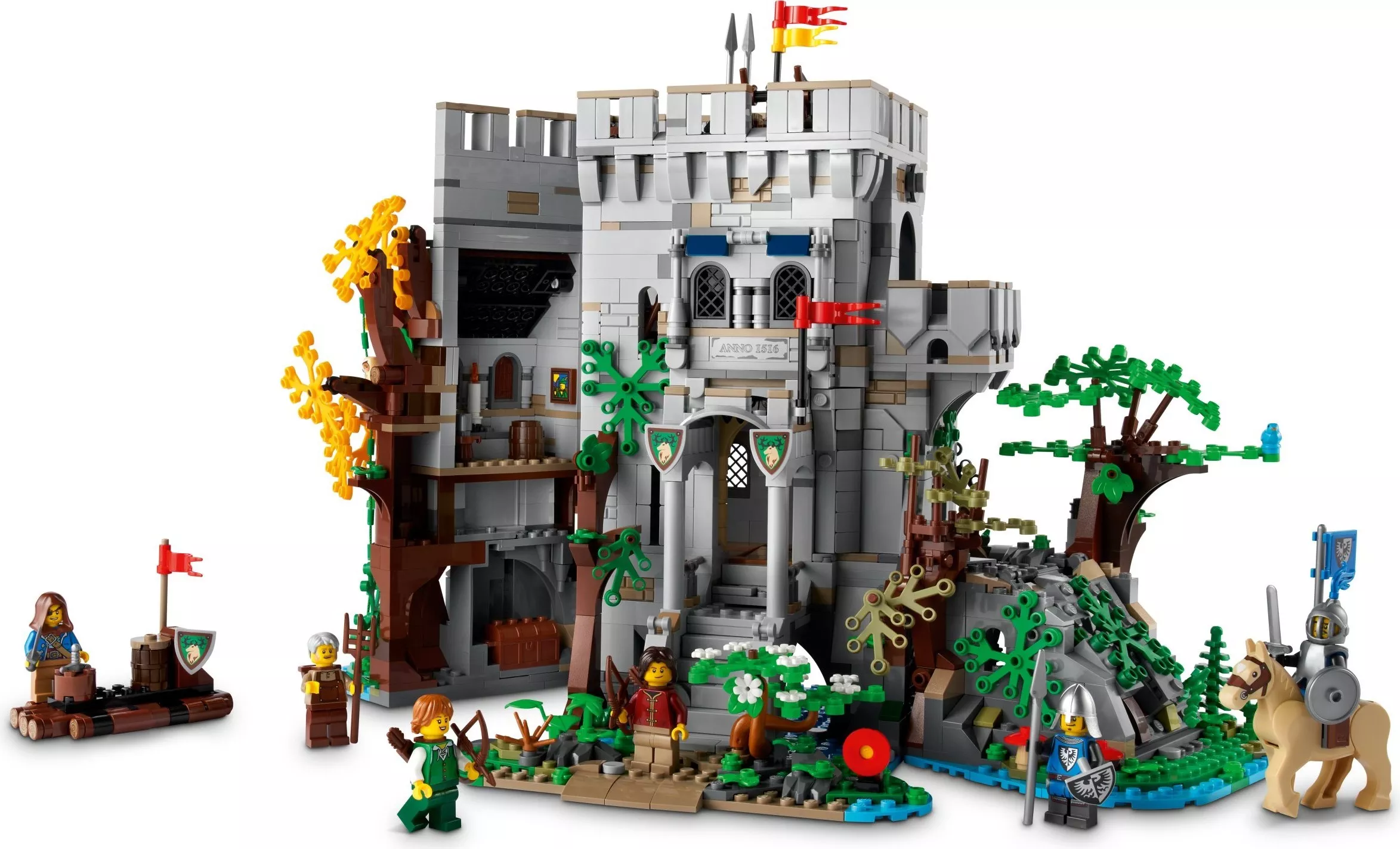 Set LEGO Bricklink 910001 Castle in the Forest