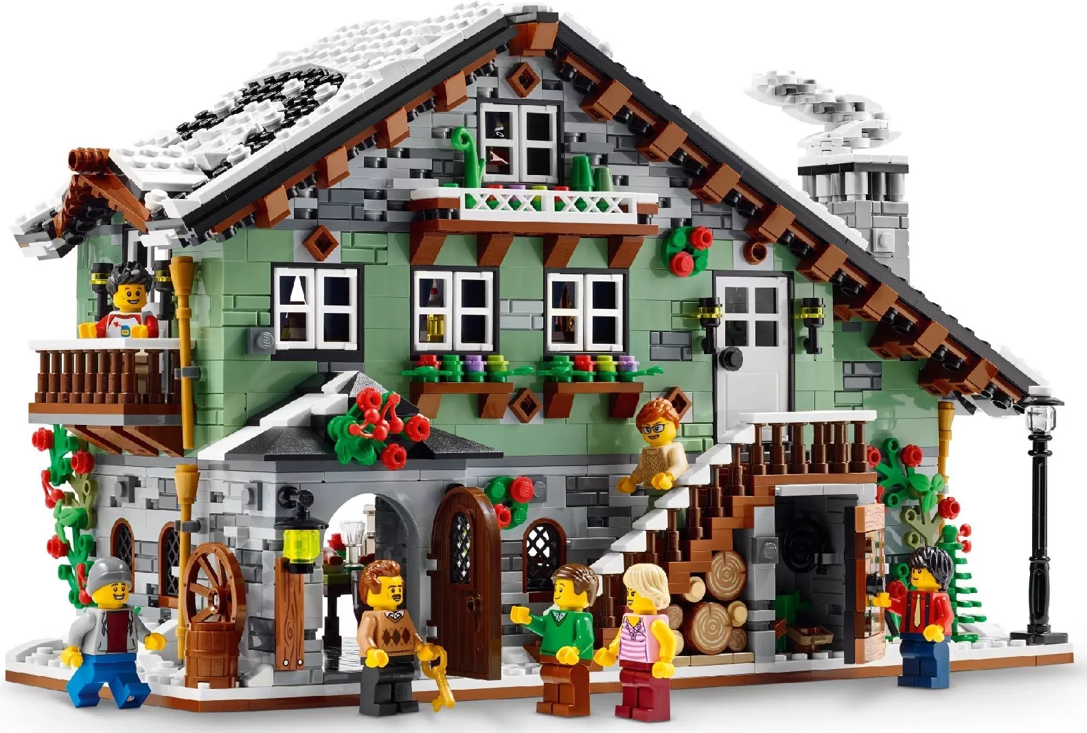 Set LEGO Bricklink 910004 Winter Chalet