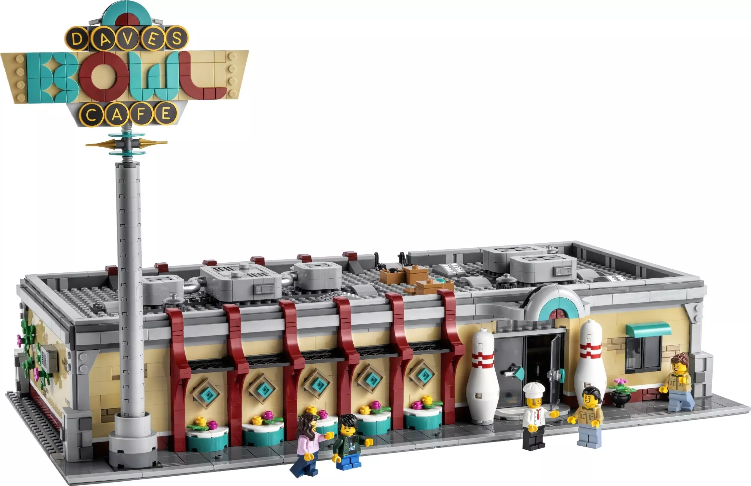 Set LEGO Bricklink 910013 Retro Bowling Alley