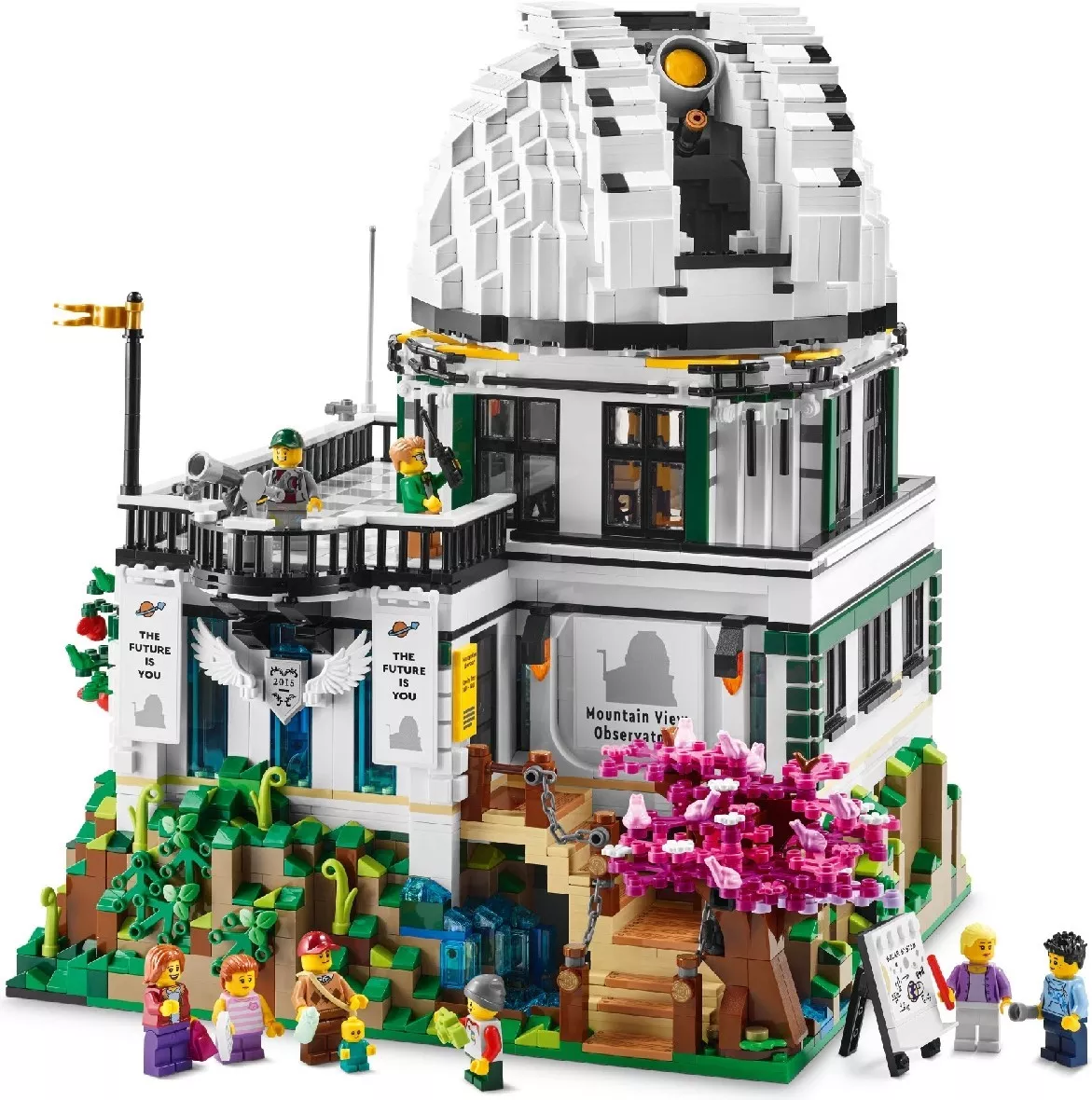 Set LEGO Bricklink 910027 Mountain View Observatory