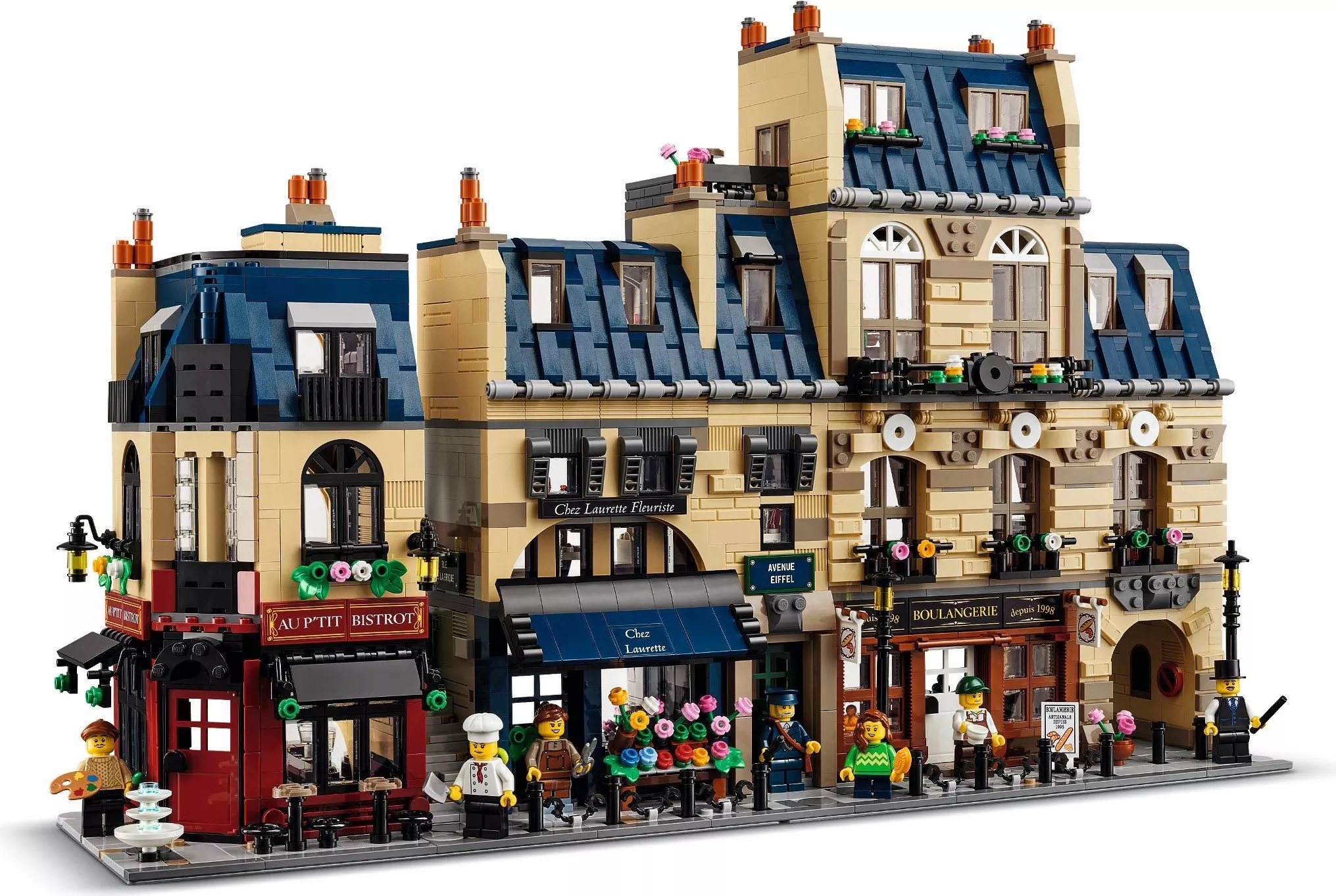 Set LEGO Bricklink 910032 Parisian Street