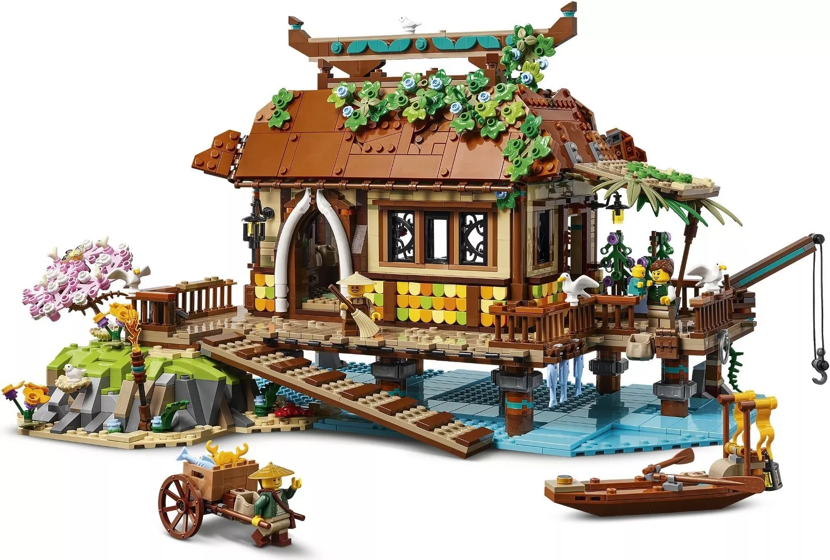 Set LEGO Bricklink 910036 Ocean House