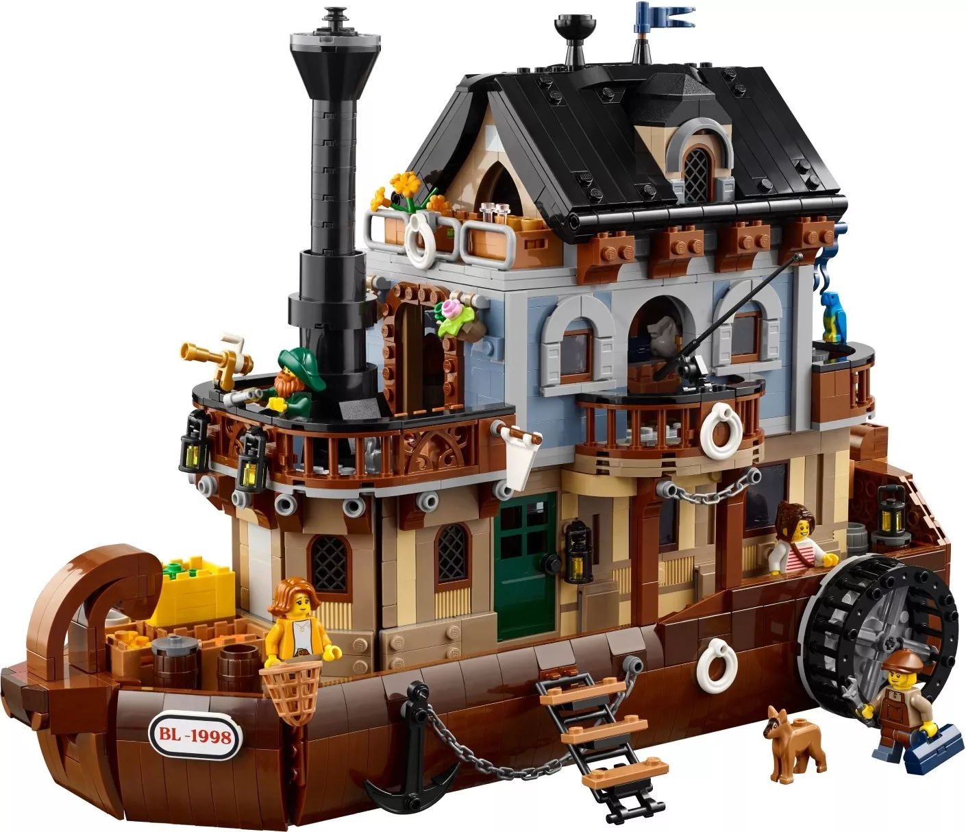 Set LEGO Bricklink 910046 Merchant Boat