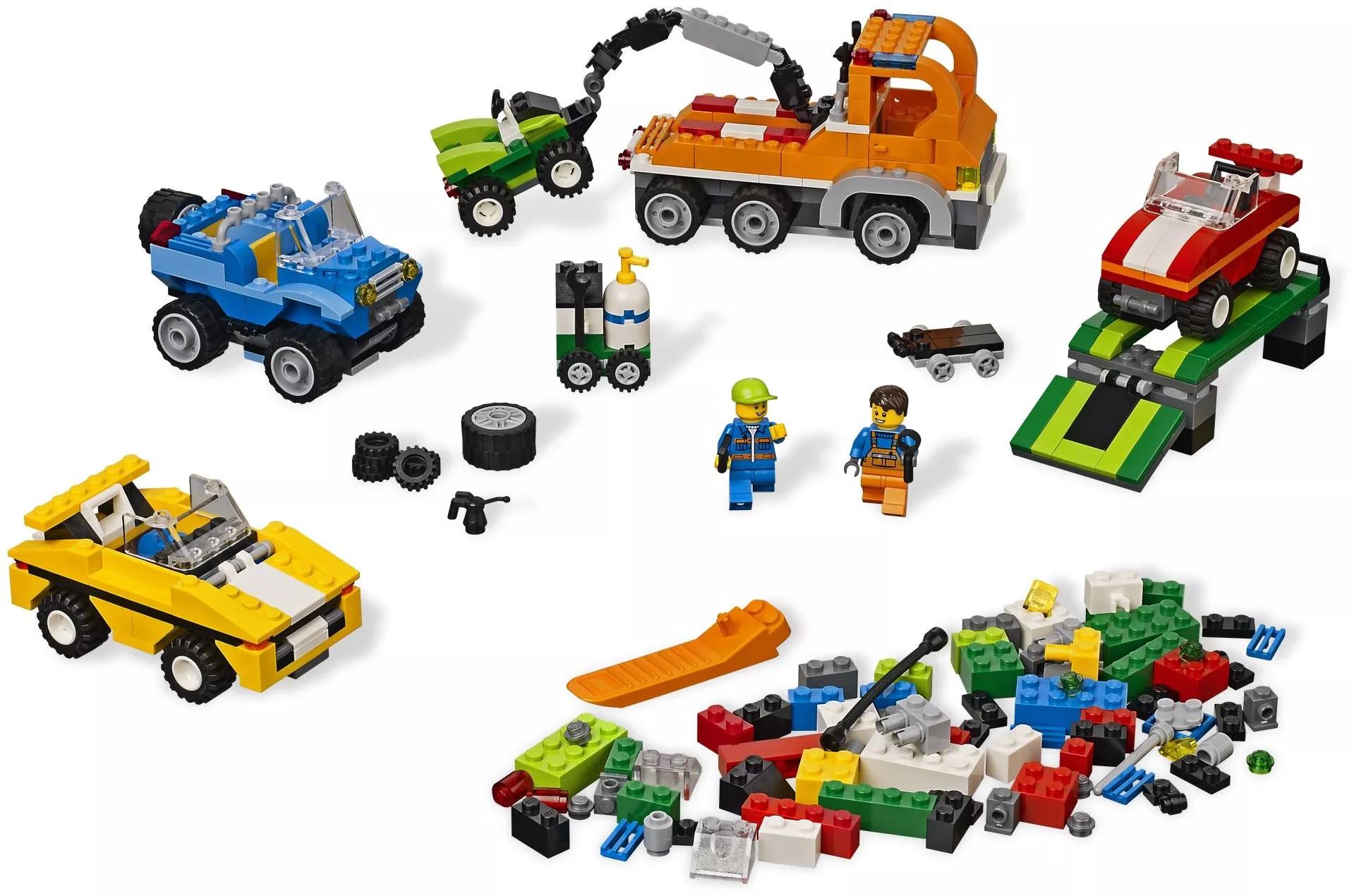 Set LEGO Bricks and More 4635 Fun With Vehicles