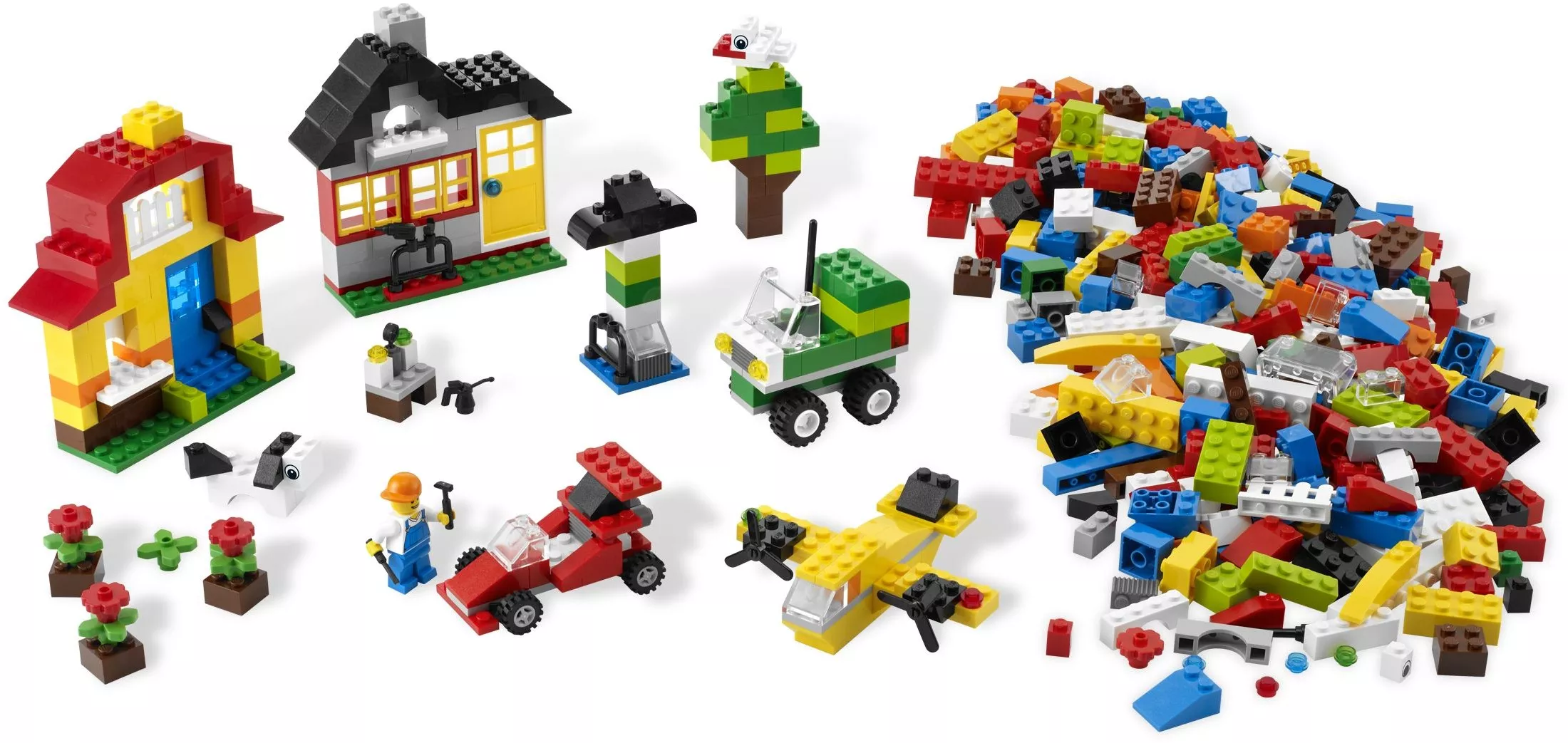 Set LEGO Bricks and More 6131 LEGO Build and Play