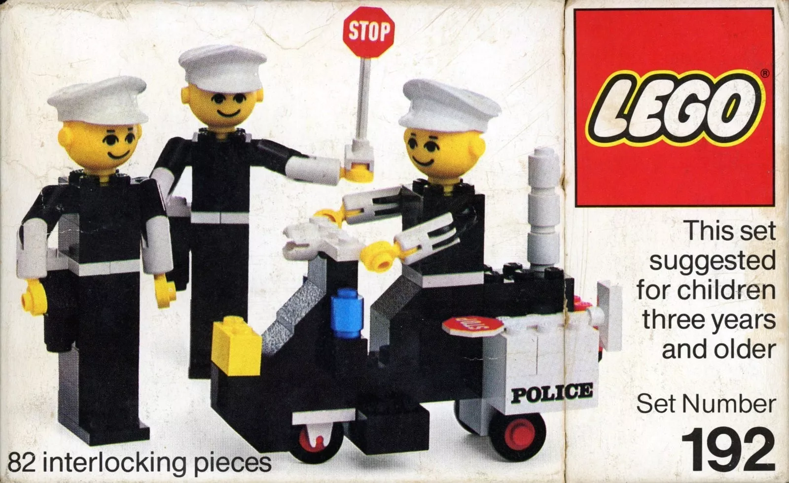 Set LEGO Building Set with People 192 Policemen