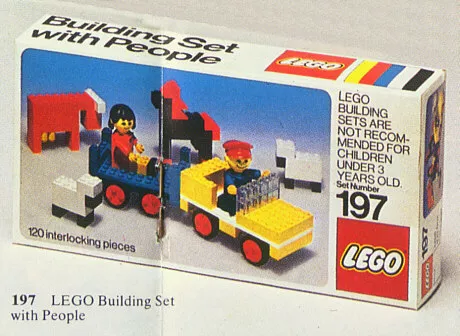 Set LEGO Building Set with People 197 Farm Set