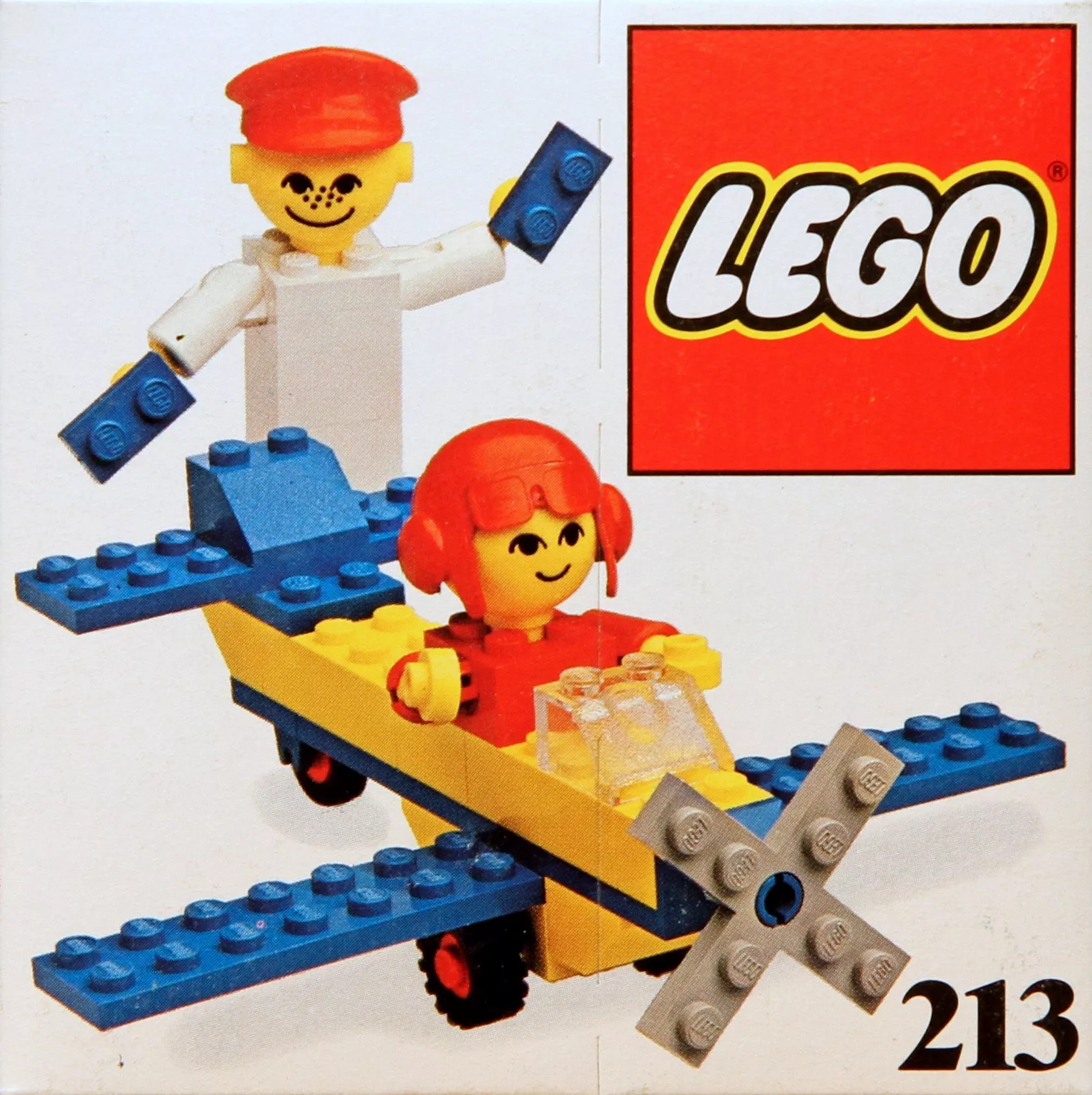 Set LEGO Building Set with People 213 Airplane ride