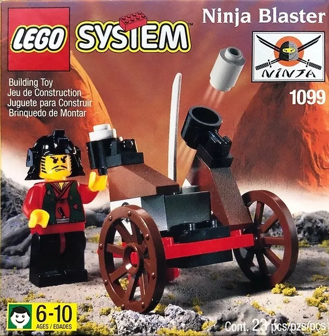 Set LEGO Castle 1099 Ninja Blaster