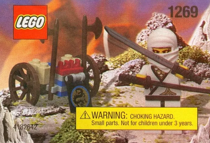 Set LEGO Castle 1269 White Ninja
