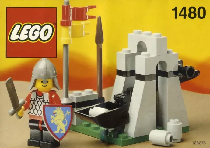 Set LEGO Castle 1480 King's Catapult