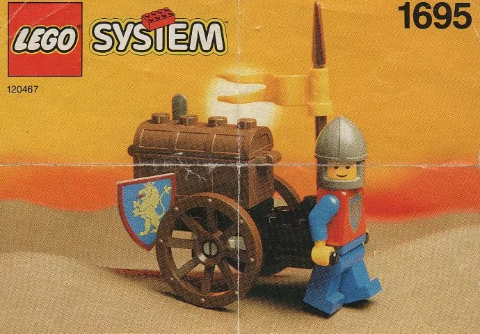 Set LEGO Castle 1695 Treasure Chest