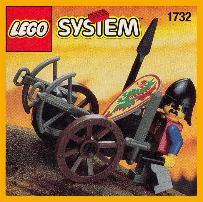 Set LEGO Castle 1732 Crossbow Cart