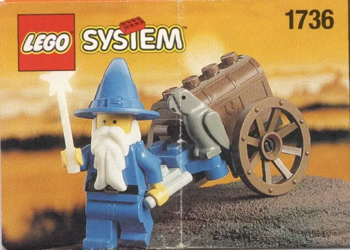 Set LEGO Castle 1736 Wizard's Cart