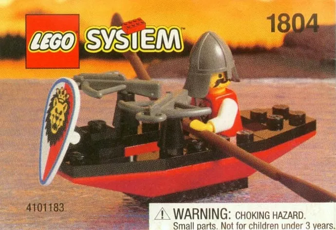Set LEGO Castle 1804 Crossbow Boat
