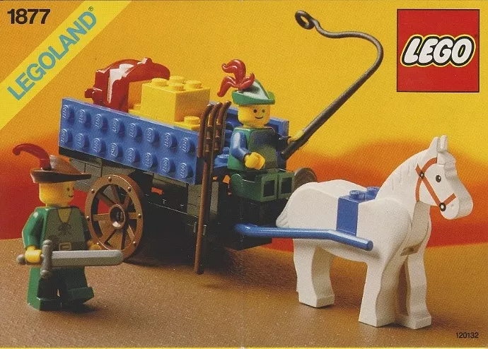 Set LEGO Castle 1877 Crusader's Cart