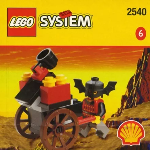 Set LEGO Castle 2540 Catapault Cart