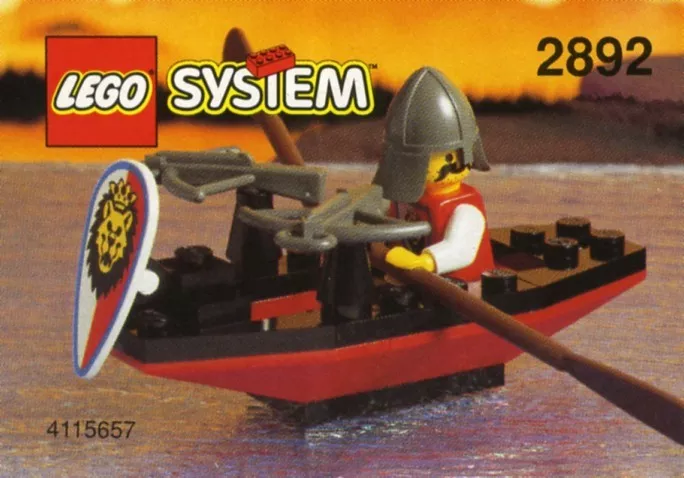 Set LEGO Castle 2892 Thunder Arrow Boat