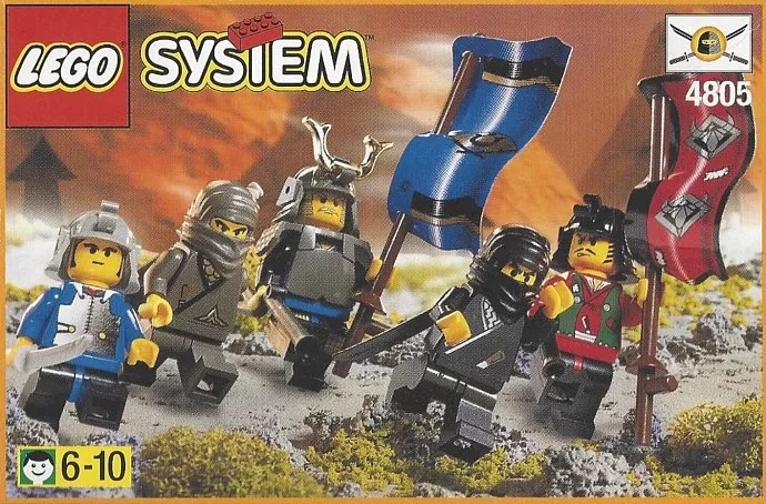 Set LEGO Castle 4805 Ninja Knights