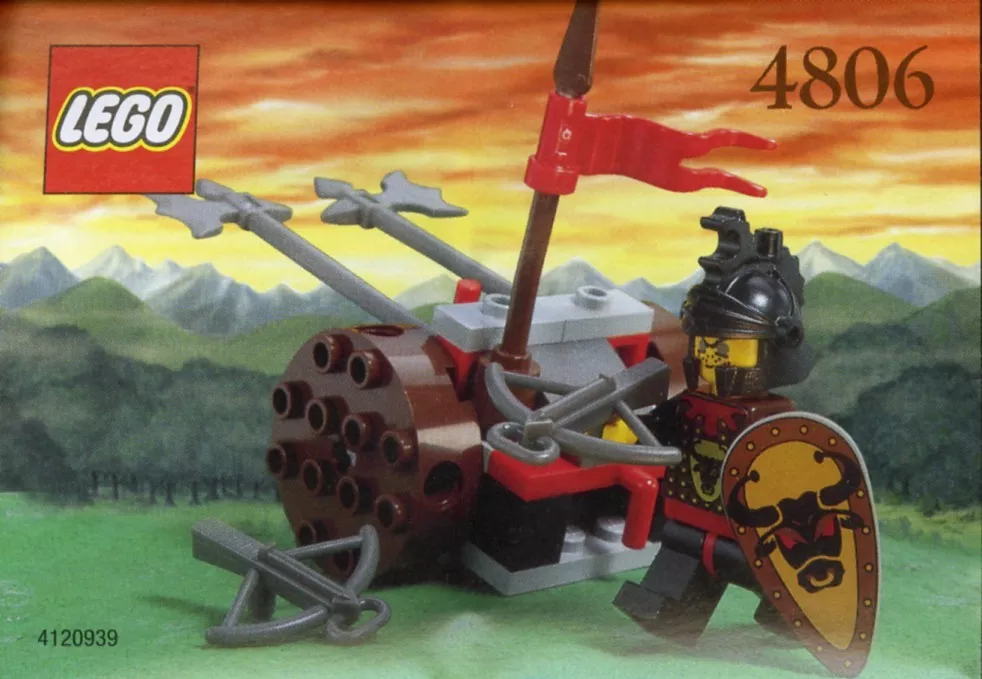 Set LEGO Castle 4806 Axe Cart