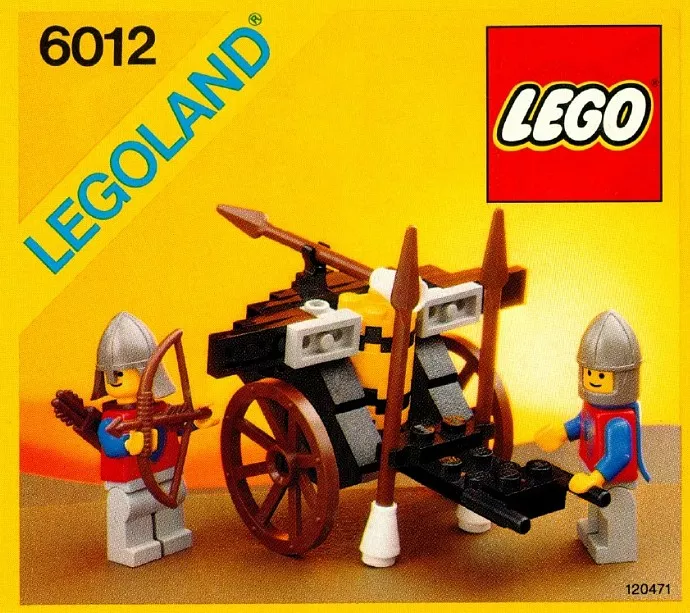 Set LEGO Castle 6012 Siege Cart