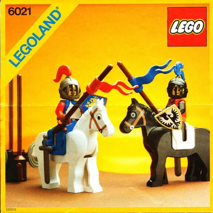 Set LEGO Castle 6021 Jousting Knights