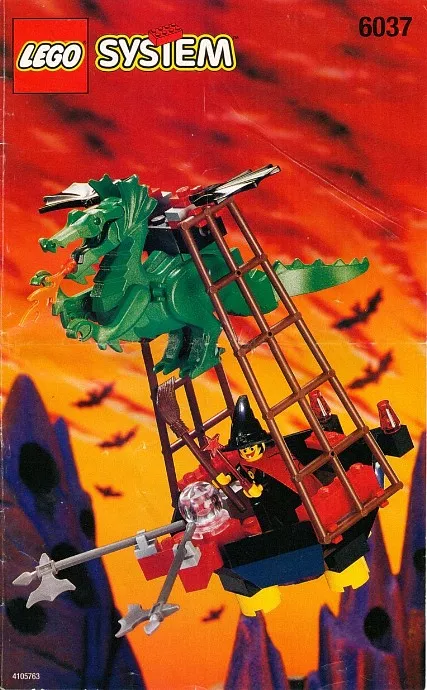 Set LEGO Castle 6037 Witch's Windship