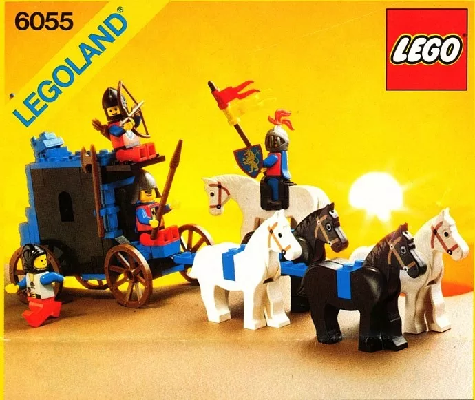 Set LEGO Castle 6055 Prisoner Convoy