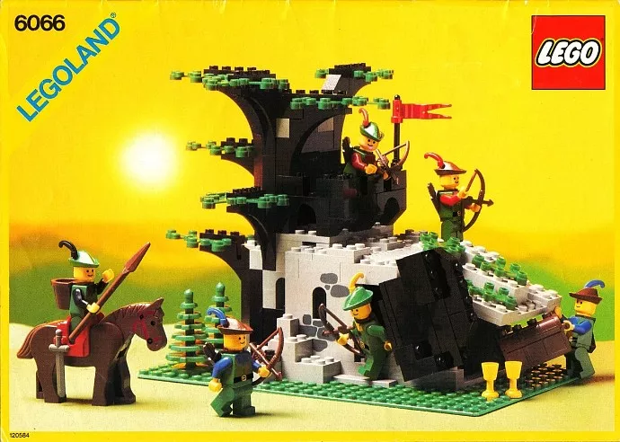 Set LEGO Castle 6066 Camouflaged Outpost